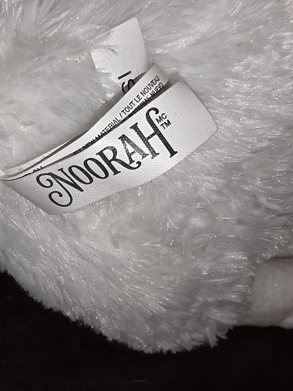 Noorah Elf Pets Artic Fox White Plush